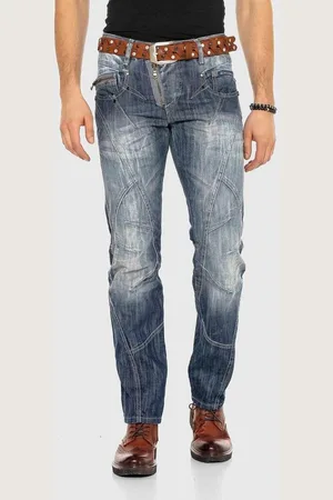 Cipo & Baxx 5-Pocket-Jeans Jeans im Used-Look