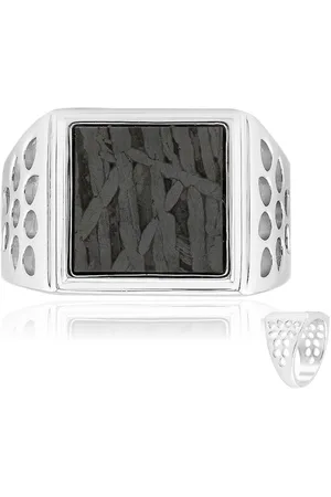 Cavill Silberring Aletai Meteorit Sterling Silber Ring (1-tlg) - Verkäufer: Juwelo Deutschland GmbH