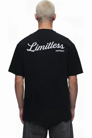 Trueprodigy Oversize-Shirt Kai Logoprint Rundhals dicker Stoff - Verkäufer: