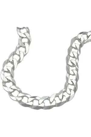 GALLAY Silberarmband Armband 6,7mm Panzerkette flach Silber 925 21cm (Silberarmband, 1-tlg) - Verkäufer: Cats Collection