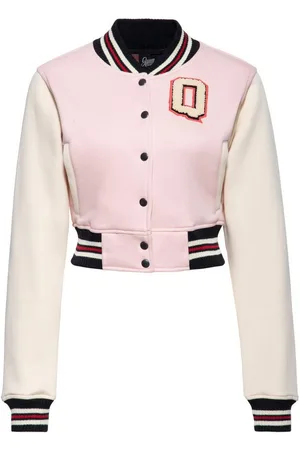 Queenkerosin Collegejacke Purr Purr (1-St) mit hochwertiger Rückenstickerei - Verkäufer: Deinetrends