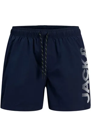 JACK & JONES Badeshorts JPSTMAUI JJSWIM SPLICE LOGO AKM SN