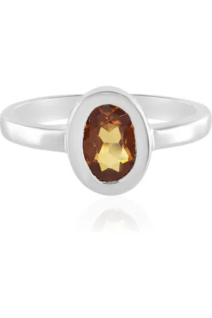 Cavill Silberring Mandarin Zirkon Platin Silber Ring (1-tlg) - Verkäufer: Juwelo Deutschland GmbH