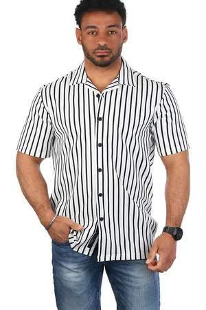 Carisma Kurzarmhemd Herren Hemd trendig angenehm grob gewebt retro Look 9303 Regular Kurzarm Kentkragen Gestreift - Verkäufer: fresh-style