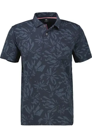 Lerros Poloshirt Poloshirt mit Stretchanteil in Übergrößen