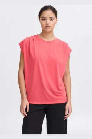Ichi T-Shirt IHLISKEN TO modisches T-Shirt mit Flügelärmel - Verkäufer: meinemarkenmode