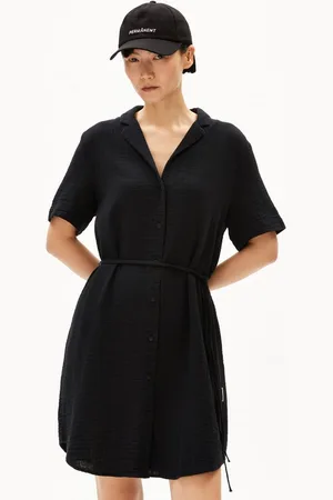 Armedangels Jerseykleid MABELAA MUSSELIN Damen Webkleid aus Bio-Baumwolle Webkleid aus Bio-Baumwolle - Verkäufer: