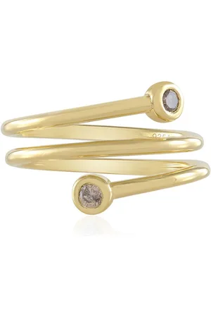 Cavill Diamantring Schokoladen-Diamant-Ring aus vergoldetem Silber (1-tlg) - Verkäufer: Juwelo Deutschland GmbH