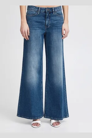 Ichi Weite Jeans TWIGGY (1-tlg) Plain/ohne Details - Verkäufer: Mary & Paul