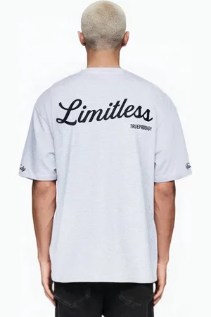 Trueprodigy Oversize-Shirt Kai Logoprint Rundhals dicker Stoff - Verkäufer:
