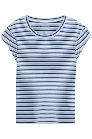 TOM TAILOR T-Shirt Ripp T-Shirt mit Streifenmuster - Verkäufer: