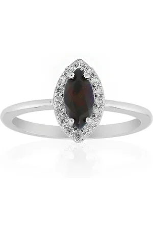 Cavill Silberring Mezezo Opal Platinplattierter Silberring (1-tlg) - Verkäufer: Juwelo Deutschland GmbH