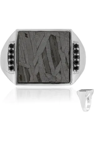 Cavill Silberring Aletai Meteorit Silber Ring, Spinell Akzente (1-tlg) - Verkäufer: Juwelo Deutschland GmbH