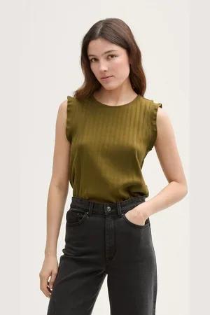TOM TAILOR Trägertop Loose Fit Pointelle Top - Verkäufer: TOM TAILOR
