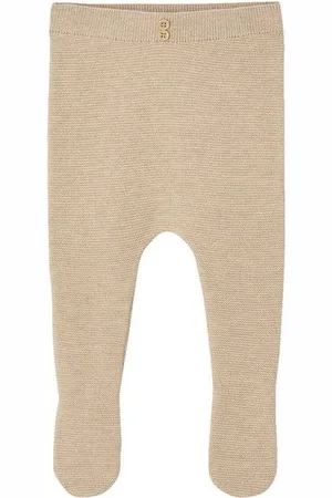 Vertbaudet Cargohose Baby Strickhose mit Fuß, Baumwolle/Wolle - Verkäufer: