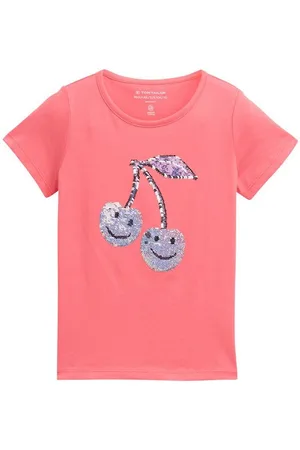 TOM TAILOR T-Shirt T-Shirt mit Wendepailletten - Verkäufer: