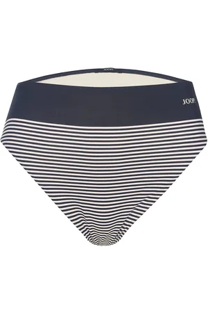 JOOP! Highwaist-Bikini-Hose JOOP! Beachwear High Waist Bikini Slip navy stripes - Verkäufer: underwear lounge