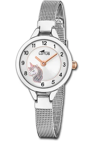 Lotus Chronograph Jugend Kinderuhr Edelstahl, (Chronograph), Jugend, Kinderuhr Edelstahlarmband silber, rund, klein (ca. 25mm) - Verkäufer: Fit4Style Silberschmuck - IMPPAC
