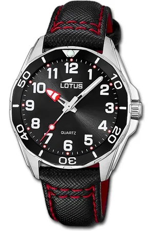 Lotus Chronograph Jugend Kinderuhr Leder , (Chronograph), Jugend, Kinderuhr Lederarmband , rund, mittel (ca. 36mm) - Verkäufer: Fit4Style Silberschmuck - IMPPAC