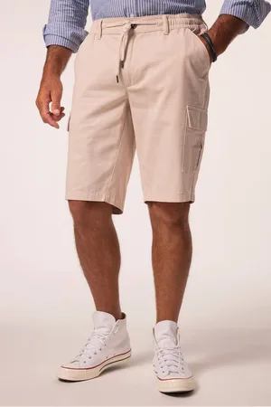 JP 1880 Bermudas Bermuda Leinenoptik Cargotaschen Elastikbund - Verkäufer: Popken Fashion Group