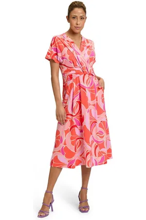 Betty Barclay Jerseykleid Jerseykleid mit überschnittenen Ärmeln Druck