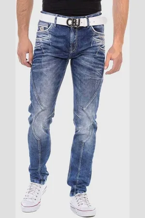 Cipo & Baxx Straight-Jeans Jeans im trendigen Design