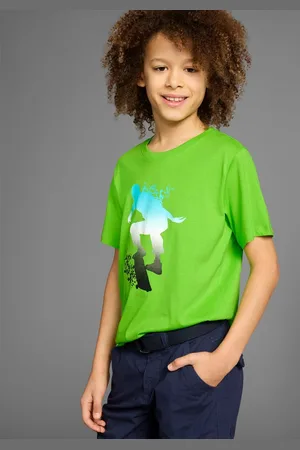 Kidsworld T-Shirt Skating Kurzarm, Basic-Passform, bedruckt, Rundhalsausschnitt