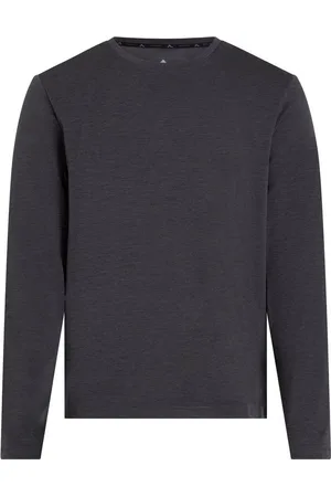 mc kinley Longsleeve He.-Langarmshirt Hunu LS M MELANGE/BLACK NIGHT - Verkäufer: gue-sport
