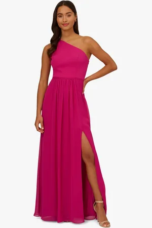 Adrianna Papell Abendkleid One Shoulder Chiffon Gown Cocktail, Abend, Mutter der Braut, Hochzeit, Anlass - Verkäufer: GoJungo GmbH