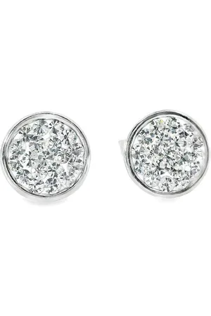 Impala Paar Ohrstecker Jessica aus 925 Silber mit Kristallsteinen, 925 Sterling Silber, Ohrstecker mit Kristallsteinen - Verkäufer: Silberschmuck