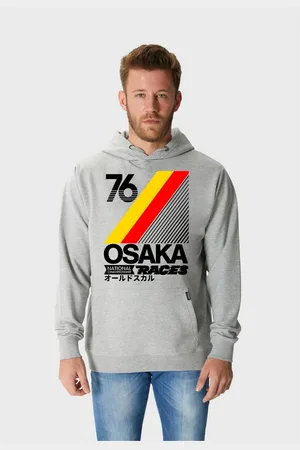 Oldskull Kapuzensweatshirt Retro Japan City (1-tlg) mit coolem Print