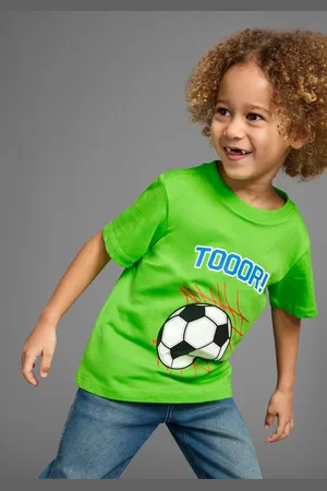 Kidsworld T-Shirt Fußball-Print: TOOOR Kurzarm, Basic-Passform, mit Statements/Sprüchen