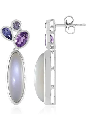 Cavill Ohrring-Set Mondstein-Amethyst-Silber-Ohrringe (2-tlg) - Verkäufer: Juwelo Deutschland GmbH