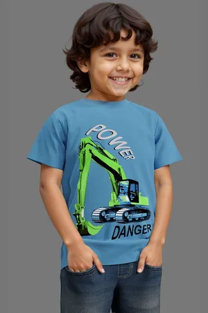 Kidsworld T-Shirt BAGGER lässiger Kran-Print