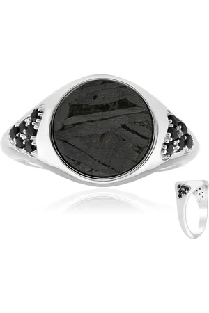 Cavill Silberring Aletai Meteorit & Spinell Silber Ring (1-tlg) - Verkäufer: Juwelo Deutschland GmbH