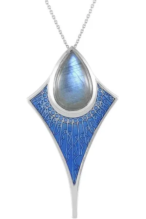 Cavill Silberkette Labradorit Silber Halskette, Madagaskar 11,7ct (1-tlg) - Verkäufer: Juwelo Deutschland GmbH