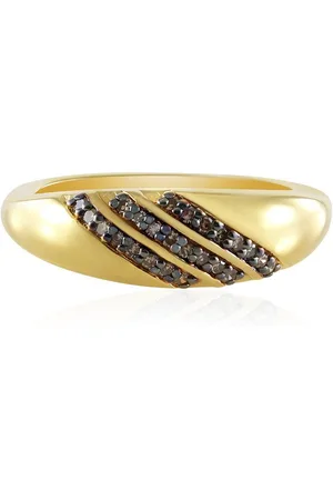 Cavill Diamantring Champagner-Diamant-Ring aus vergoldetem Silber (1-tlg) - Verkäufer: Juwelo Deutschland GmbH