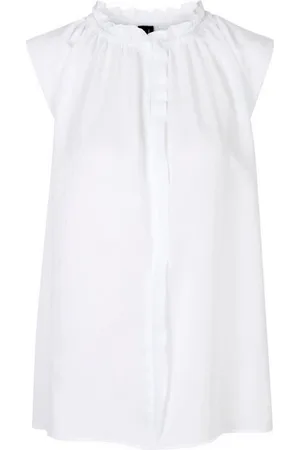 Marc Cain Blusentop Rüschenbluse - Loose Fit - Verkäufer: Robert Ley Damen & Herrenmoden GmbH & Co KG