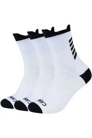 Camano Socken Sportsocke 3er Pack 3er Pack Sportsocken mit optimalem Fußklima dank Mesheinsätzen