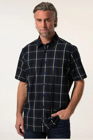 Boston Park Kurzarmhemd Karohemd Halbarm Kentkragen bis 8 XL - Verkäufer: Popken Fashion Group
