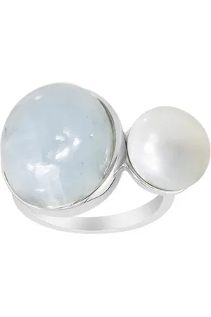 Cavill Silberring Regenbogen Mondstein Perle Silber Ring (1-tlg) - Verkäufer: Juwelo Deutschland GmbH