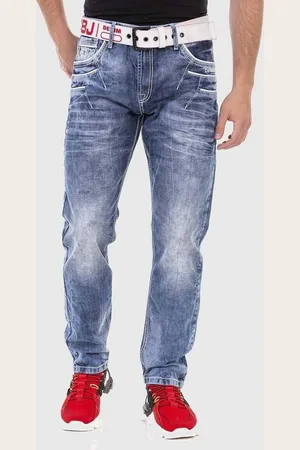 Cipo & Baxx Slim-fit-Jeans Jeans im washed Look