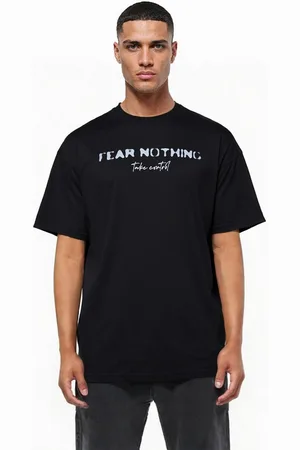 Trueprodigy Oversize-Shirt Noa Logoprint Rundhals dicker Stoff - Verkäufer: