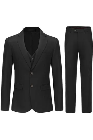 Allthemen Anzug (3 tlg, Anzug Set) Slim Fit Hochzeitanzug mit 2 Knöpfen Anzüge für Arbeit - Verkäufer: