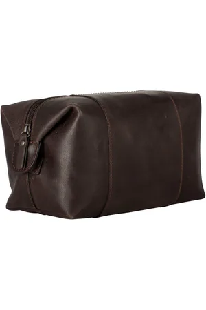 Leonhard Heyden Kulturbeutel Toilet Bag, aus echtem Leder - Verkäufer: modeherz