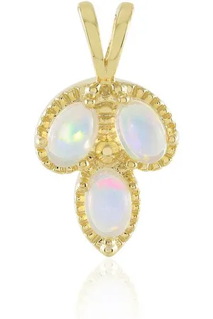 Cavill Anhänger Set Äthiopischer Welo-Opal-Anhänger aus vergoldetem Silber, 0,825ct (1-tlg) - Verkäufer: Juwelo Deutschland GmbH