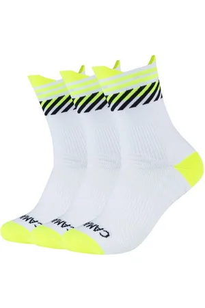 Camano Socken Sportsocke 3er Pack 3er Pack Sportsocken mit optimalem Fußklima dank Mesheinsätzen