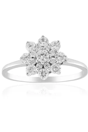 Cavill Silberring Kambodschanischer Zirkon Platinplattierter Silberring (1-tlg) - Verkäufer: Juwelo Deutschland GmbH