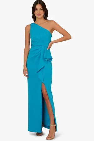 Adrianna Papell Abendkleid One Shoulder Scuba Gown Abend, Anlass, Hochzeit, Party - Verkäufer: GoJungo GmbH