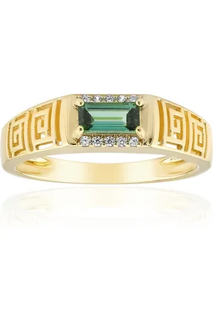Cavill Silberring Brasilianischer Indigolith Goldplattierter Silberring (1-tlg) - Verkäufer: Juwelo Deutschland GmbH